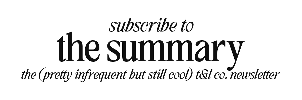 image that says subscribe to the summary